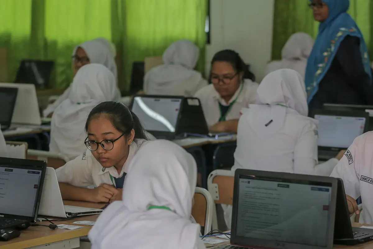 Siswa SMP DKI Jakarta Ikuti UNBK