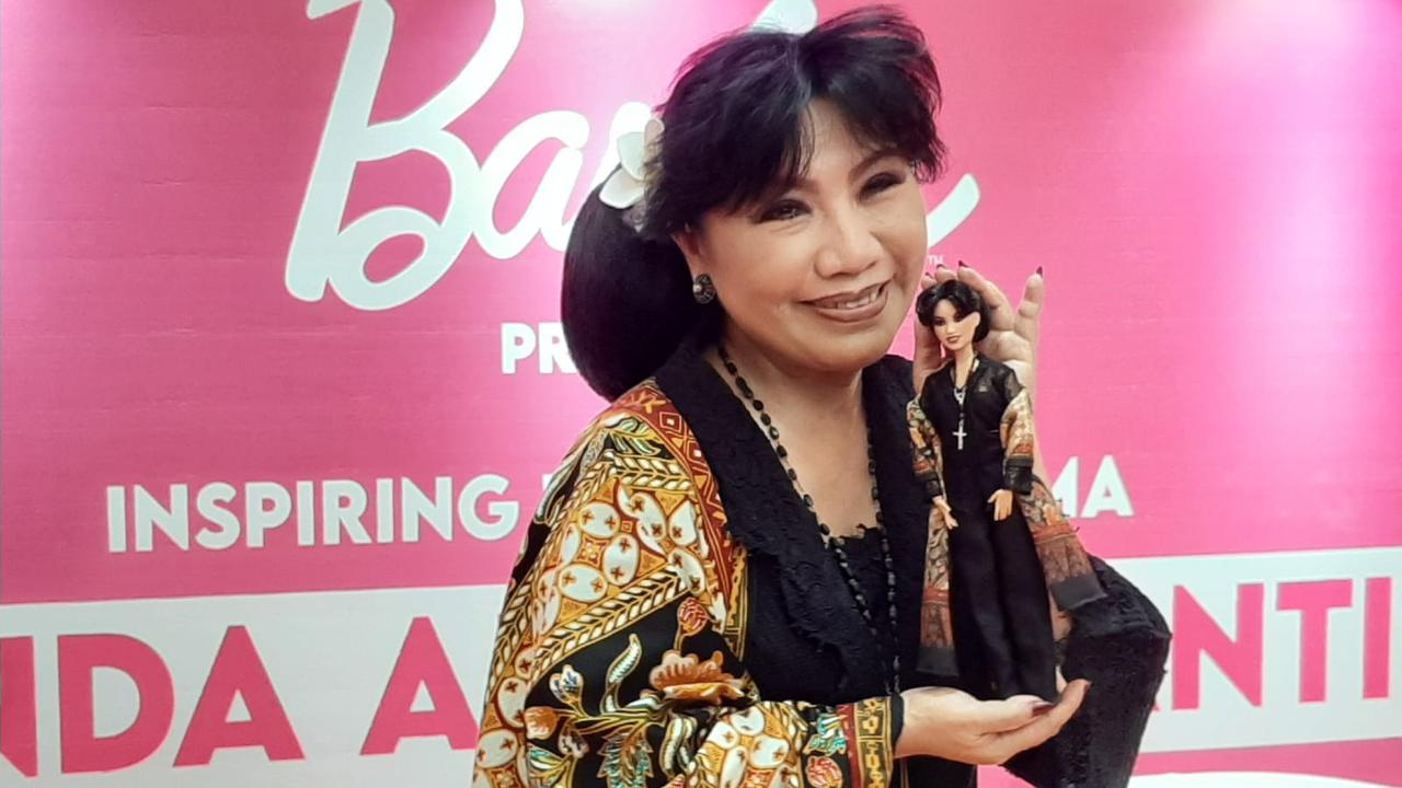 Barbie Anne Avantie, Detail Selendang Batik Pekalongan Produksi AS Bikin Takjub