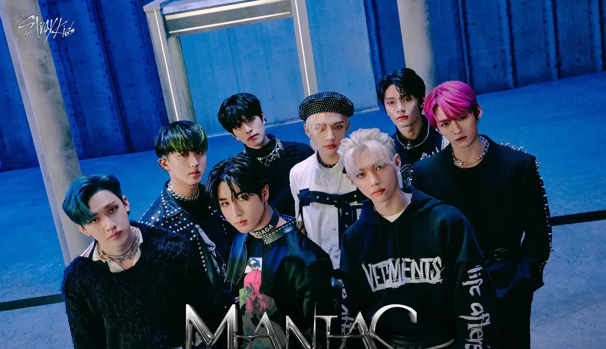 Stray Kids. (JYP Entertainment via Soompi)