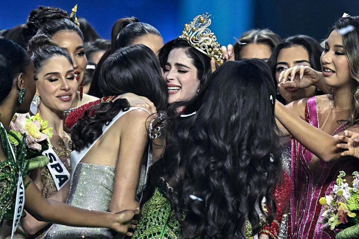 FOTO: Momen Kemenangan Fatima Bosch, Sang Miss Universe 2025 dari Meksiko