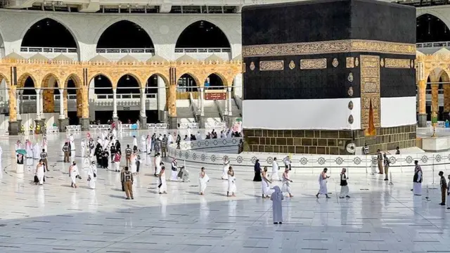 Muslim mulai ritual Haji 2021 pada 17 Juli 2021. (Twitter @reasahaharamain)
