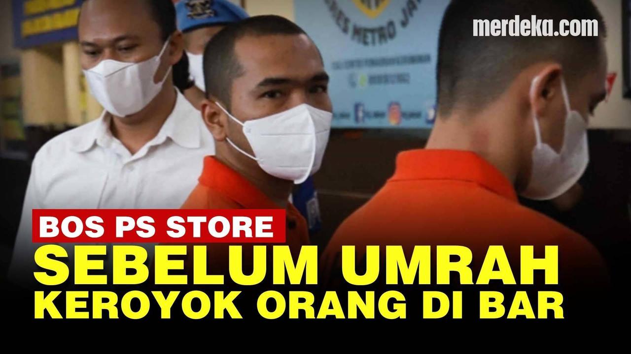 VIDEO: Putra Siregar Diduga Mabuk Keroyok Orang di Bar, Ditangkap Setelah Umrah