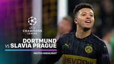 Berita Video Highlights Liga Champions, Borussia Dortmund Vs Slavia Praha 2-1