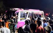 Minibus Angkut Rombongan Sekeluarga Terguling di Tanjakan Dekat Makam Soeharto, 1 Orang Tewas