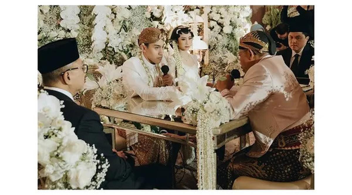 6 Potret Pernikahan Sangun Ragahdo, Aaliyah dan Thariq Jadi Pengiring Pengantin