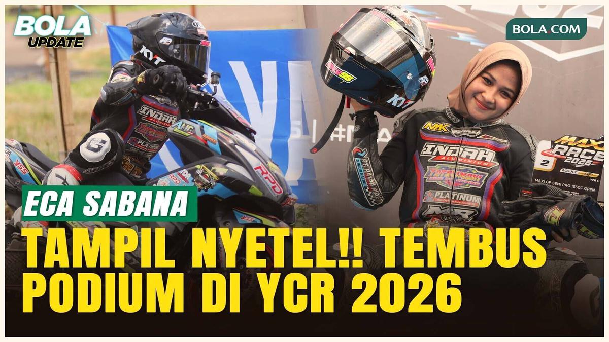 Gaspol! Eca Sabana Tembus Podium Yamaha Cup Race 2026, Buktikan Rider Wanita Mampu Bersaing