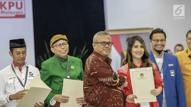Resmi Kantongi Nomor Urut, KPU Tetapkan Berita Acara ke 14 Parpol