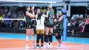 Enam kemenangan beruntun memantapkan posisi Gresik Phonska di puncak klasemen Proliga 2026 dengan menorehkan 17 poin. (Dok. PBVSI)