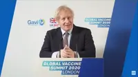 PM Inggris Boris Johnson membuka GAVI Summit 2020 (GAVI Summit 2020)
