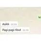 6 Chat Cerita Tentang Mimpi ke Pacar Ini Bikin Tepuk Jidat (sumber: Twitter/kegblgnunfaedh)