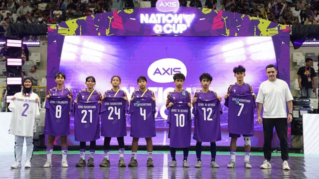 Semangat Sportivitas Menyala, SMK Nusantara & SMAN 2 Mojokerto Resmi Jadi Juara AXIS Nation Cup 2025