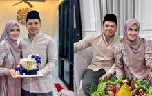 8 Foto Perayaan Ulang Tahun ke-40 Tommy Kurniawan, Menerima Kue dan Ucapan Indah dari Istrinya yang Menawan