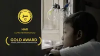 Film Har karya Luhki Herwanayogi berhasil menyabet Gold Award dalam Viddsee Juree Awards Indonesia 2020. (Sumber: Dok. Viddsee)