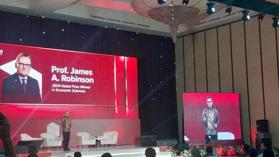 Peraih Nobel Ekonomi James Robinson Ungkap Kunci Pertumbuhan 8 Persen, Bukan Sekadar Investasi