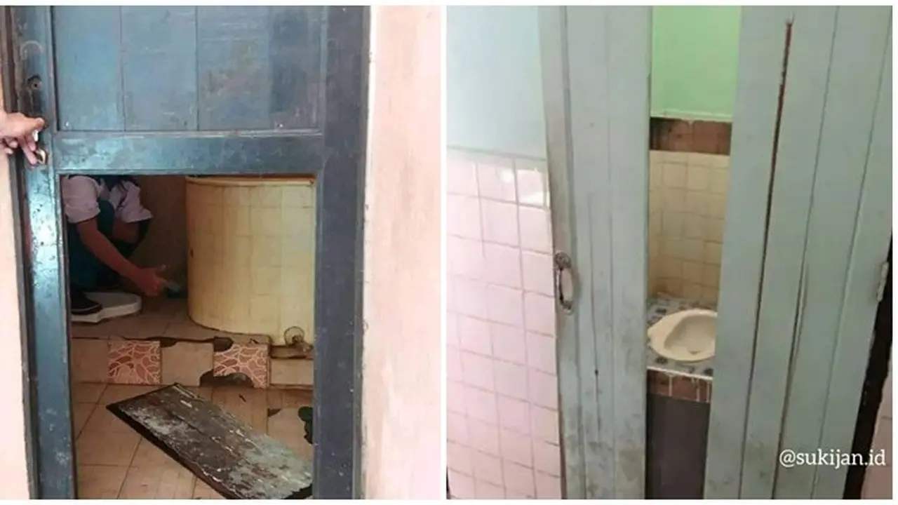 6 Potret Pintu Kamar Mandi Tidak Tertutup Sempurna Ini Bikin Tepuk Jidat