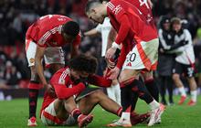 FOTO: Tangis Pemain Manchester United Pecah usai Tersingkir dari Piala FA