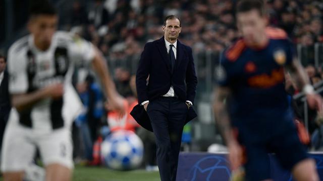 Pelatih Juventus, Massimiliano Allegri.