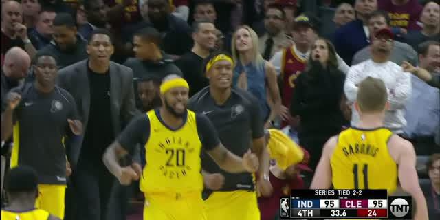 VIDEO : Cuplikan Pertandingan Playoffs NBA, Cavaliers 98 vs Pacers 95