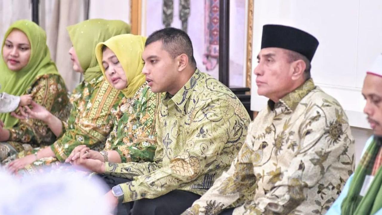 Putra bungsu Edy Rahmayadi, yakni  Gilang Prasetya  resmi dilantik menjadi perwira remaja TNI tahun 2023 dengan pangkat Letnan Dua (Letda).