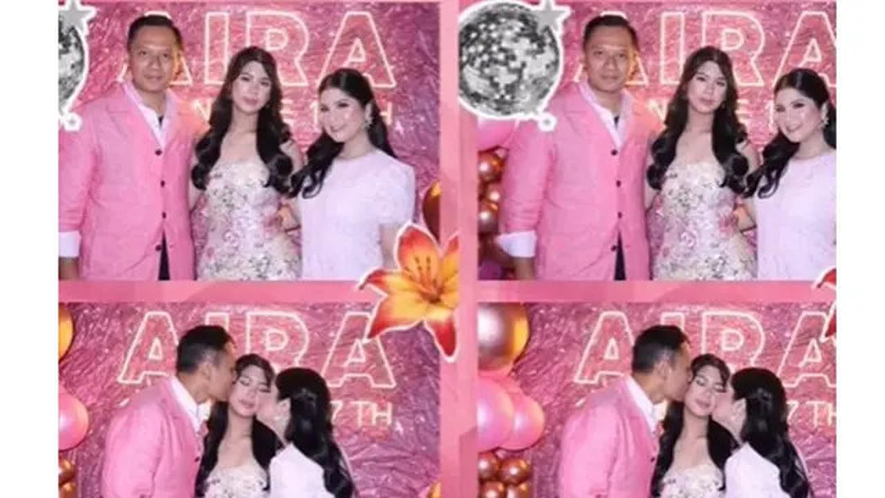 5 Gaya Memukau Almira Yudhoyono Pakai Dress Brokat Floral di Pesta Ultah ke-17