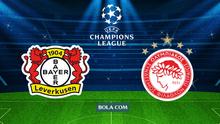 Cover Liga Champions - Bayer Leverkusen vs Olympiakos. (Wiwig Prayugi/Bola.com)