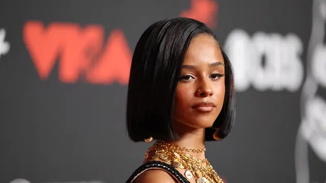 Tyla. (Mike Coppola / GETTY IMAGES NORTH AMERICA / Getty Images via AFP)