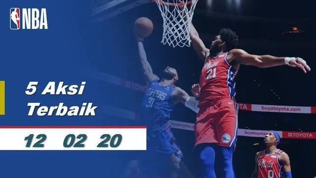 Berita Video 5 Aksi Terbaik NBA 12 Februari 2020