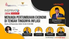 Kondisi perekonomian global dunia saat ini dihantui Inflasi. Begitupun dengan Indonesia, negara harus waspada, terlebih baru-baru ini pemerintah menaikkan harga Bahan Bakar Minyak (BBM).

Liputan6.com bersama Kemenkoperekonomian akan membahasnya da...