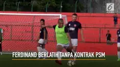 Meski belum resmi menjadi pemain PSM Makassar, sejumlah suporter psm menyambut kedatangan baik kedatangan ferdinand sinaga.