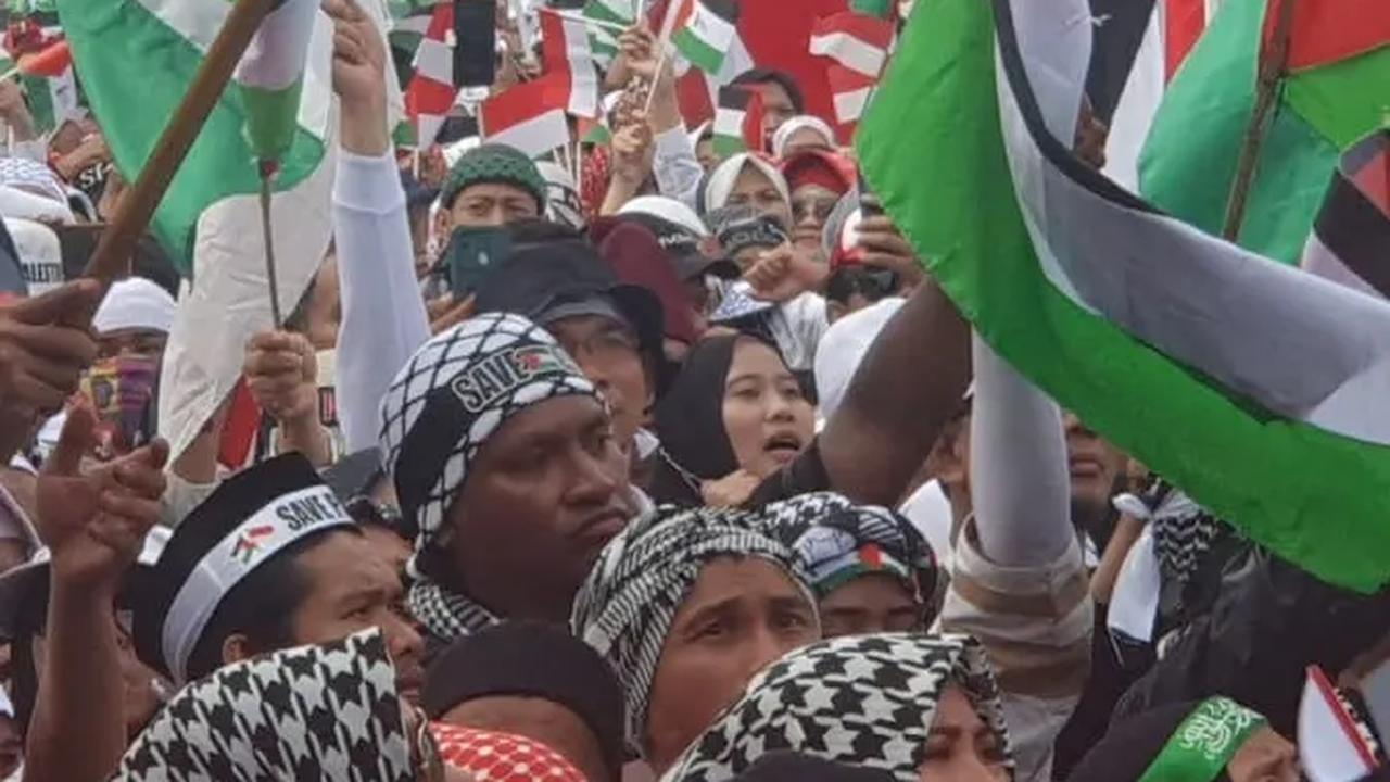 Aksi Damai Depok Bersama Palestina Berhasil Kumpulkan Donasi Rp2,2 Miliar