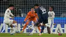 Pemain Timnas Indonesia, Calvin Verdonk kembali absen pada laga penting tersebut. Verdonk bahkan tidak tercatat dalam daftar susunan pemain tim Lille. (AP Photo/Michel Euler)