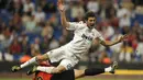 Bakatnya saat di River Plate membuatnya diboyong oleh Real Madrid dengan harga 12 juta poundsterling. (AFP/Pedro Armestre)