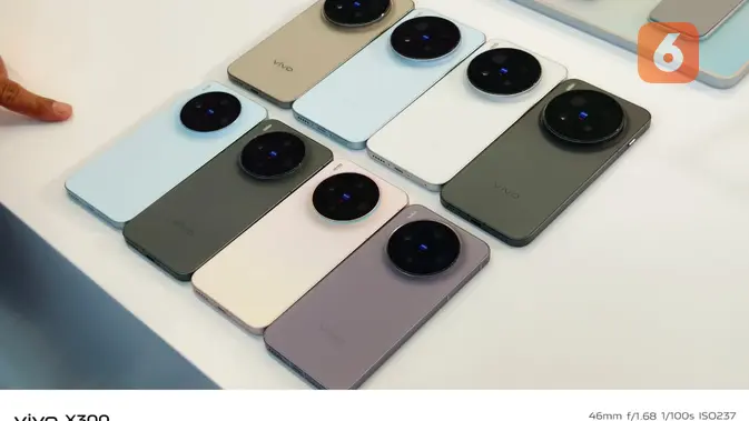 <p>Vivo X300 dan X300 Pro resmi debut di Shanghai, China. (Liputan6.com/ Aditya Eka Prawira)</p>