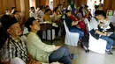 Memperingati Hari Ayah, Sanggar Fortune dan Komunitas Rumah Pencerah (KRP) menggelar seminar parenting untuk para orangtua di kawasan Lebak Bulus, Jakarta, Kamis (12/11/2015). (Liputan6.com/Yoppy Renato)