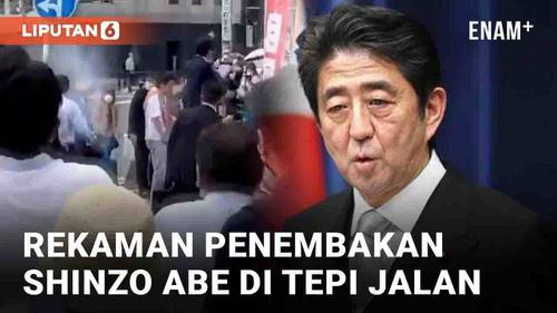 VIDEO: Terekam Kamera, Ini Momen Penembakan Shinzo Abe Saat Kampanye