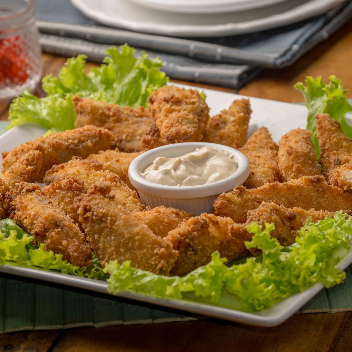 Ilustrasi nugget ayam, cara membuat