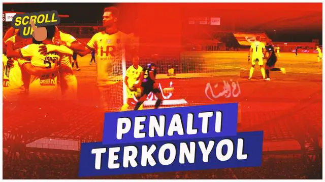 Berita video, scroll up kali ini membahas insiden penalti paling konyol terjadi di pertandingan Liga Arab Saudi.