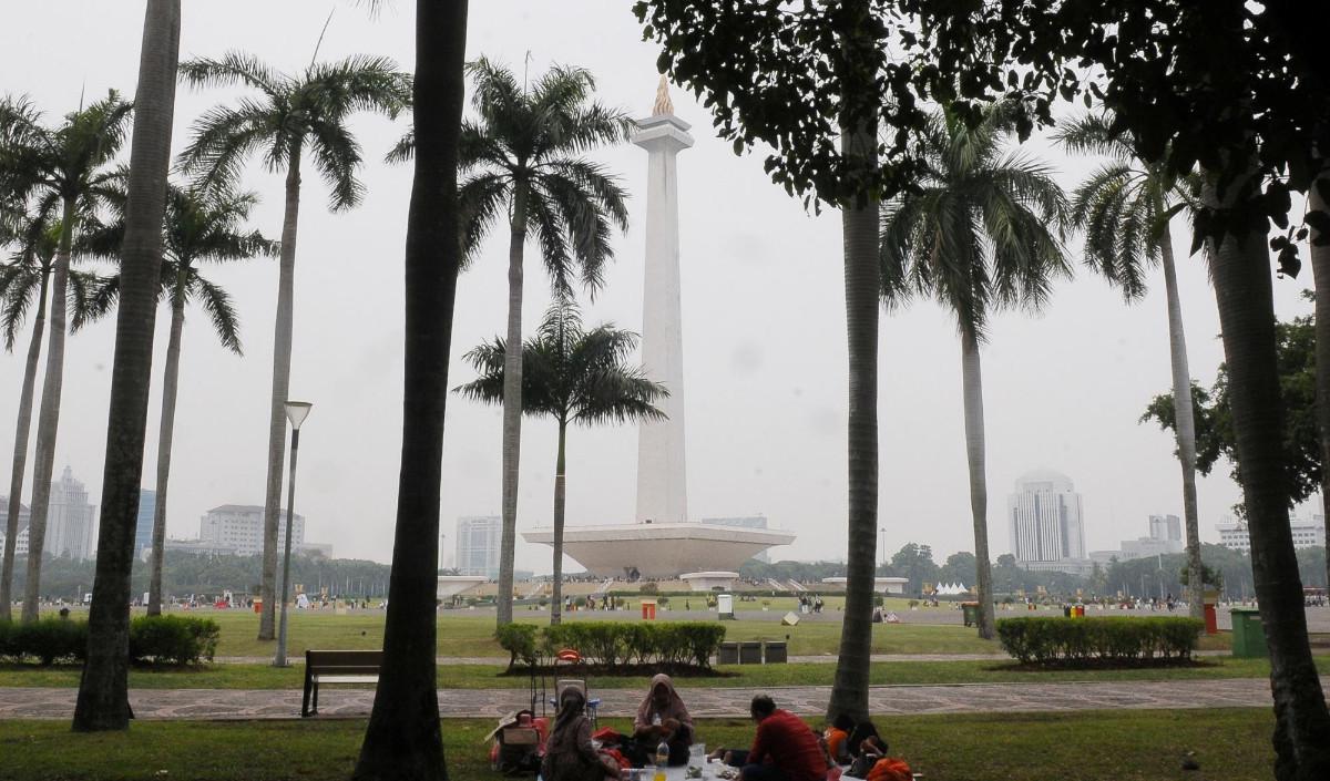“Data pengunjung kawasan Monas dari wisatawan nusantara 45.708 orang dan wisatawan mancanegara 197 orang, total 45.905 orang,” <br>