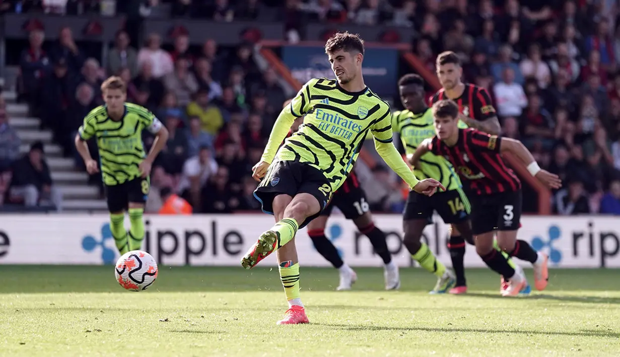 Hasil itu menjadi modal bagus jelang menghadapi Manchester City. (Robbie Stephenson/PA via AP)