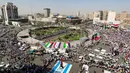 Di Gaza, pejabat setempat melaporkan lebih dari 1.000 orang tewas akibat serangan udara dan artileri Israel yang berkelanjutan. (Ahmad Al-rubaye/AFP)