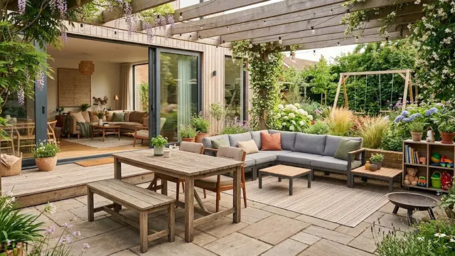 Outdoor Living dengan Area Multifungsi