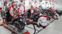 Servis sepeda motor Honda di AHASS