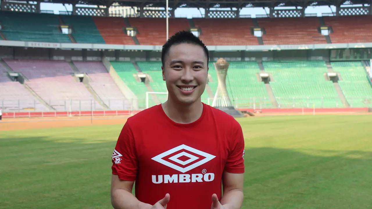 Arthur Irawan Hadir di Sesi Latihan Persija Vs Semen Padang (udah