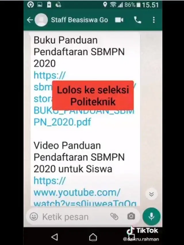 anak driver ojol dapat beasiswa