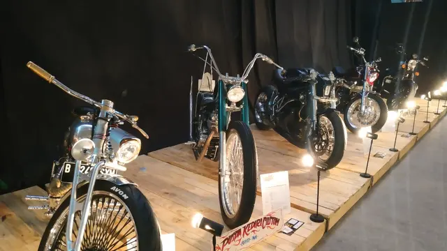 Deretan Motor Kustom Keren Pamer Diri di IIMS 2019 (Arief A / Liputan6.com)
