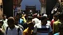 Pertumbuhan populasi tahunan India rata-rata 1,2 persen sejak 2011, dibandingkan dengan 1,7 persen dalam 10 tahun sebelumnya, menurut data pemerintah. (Photo by Arun SANKAR / AFP)