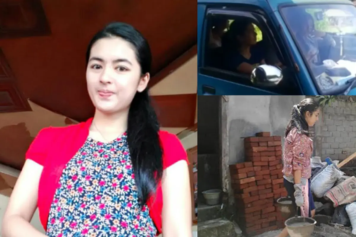 Demi Gelar Sarjana, Mahasiswi Ini Rela Narik Angkot dan Jadi Kuli