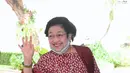Ketua Umum Partai Demokrasi Indonesia Perjuangan Megawati Soekarnoputri saat tiba di Istana Kepresidenan Jakarta, Rabu, 15 Juni 2022. Presiden Jokowi mengundang para ketum partai politik menjelang perombakan atau reshuffle kabinet. (Foto: Sekretariat Presiden)