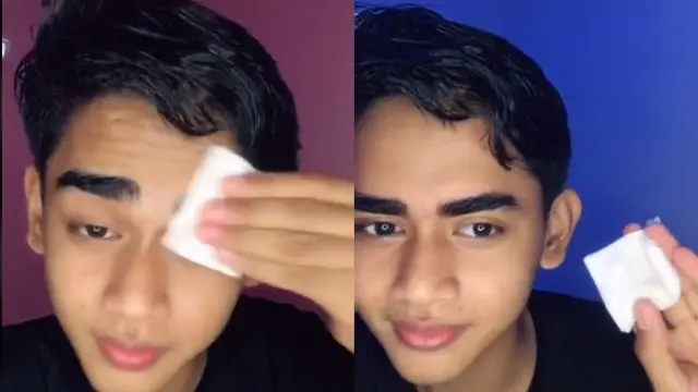 Viral Pria Punya Alis Tebal Ini Curi Perhatian, Dikira Pakai Pensil Alis