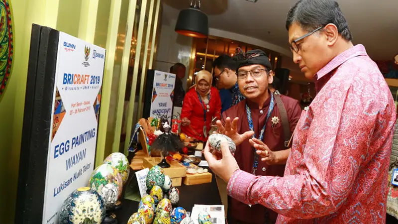 Konsisten Dorong Ekspor UMKM, BRI Gelar BRICRAFT 2019